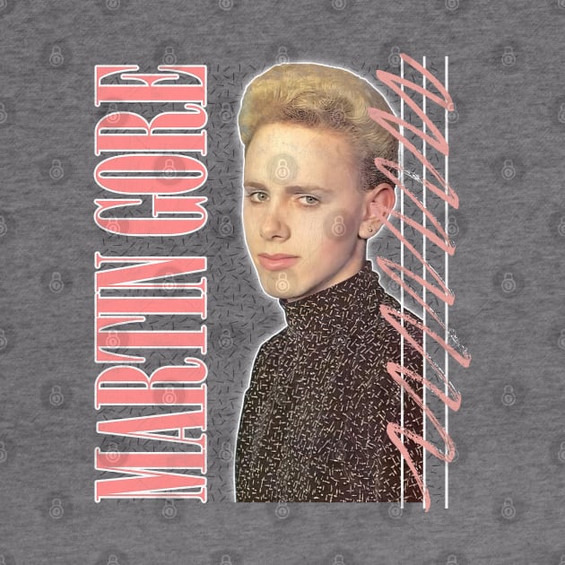 Martin Gore / 80s Aesthetic Retro Fan Design by DankFutura